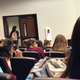 A student leaves professor Jon McGee’s classroom at Texas State University.
Twitter